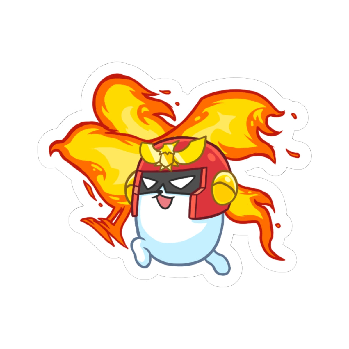 Eggdog Fire Bird Sticker