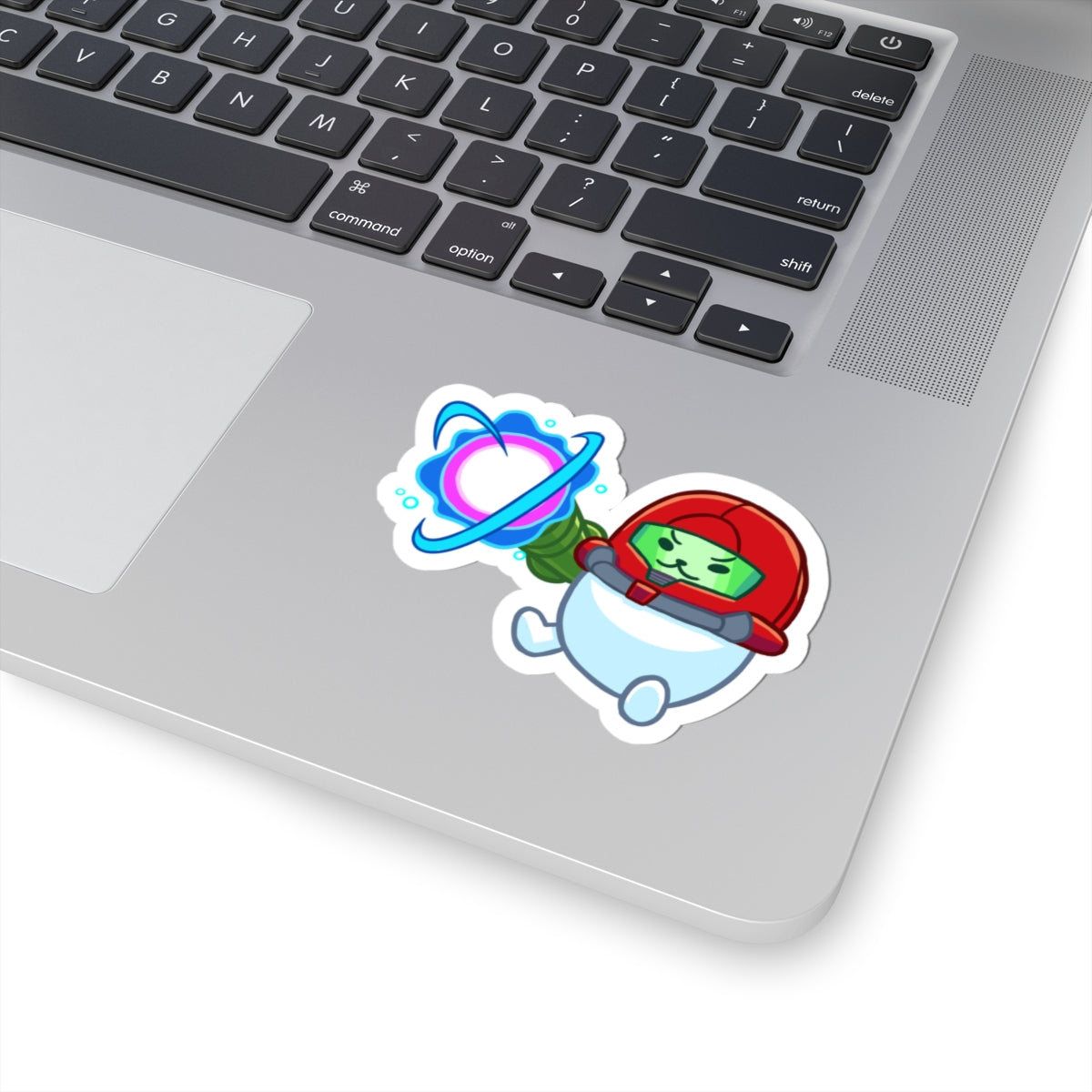 Eggdog Space Bounty Hunter Sticker