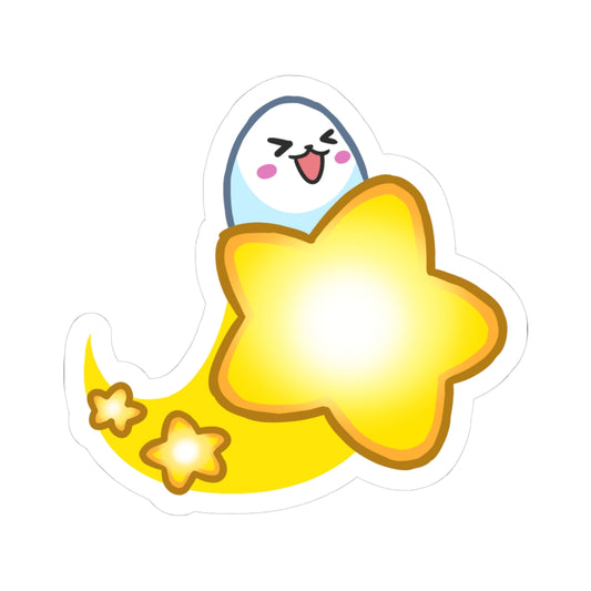 Eggdog Star Sticker