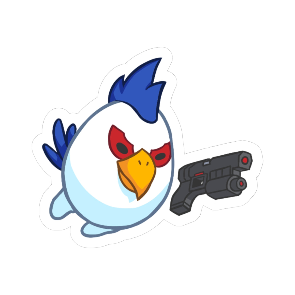 Eggdog Chicken Sticker