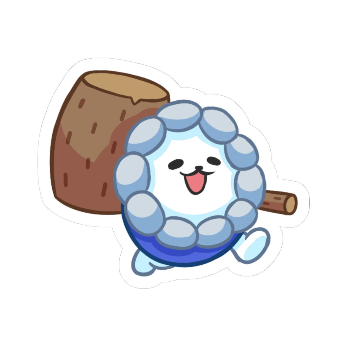 Eggdog Ice Guy Sticker