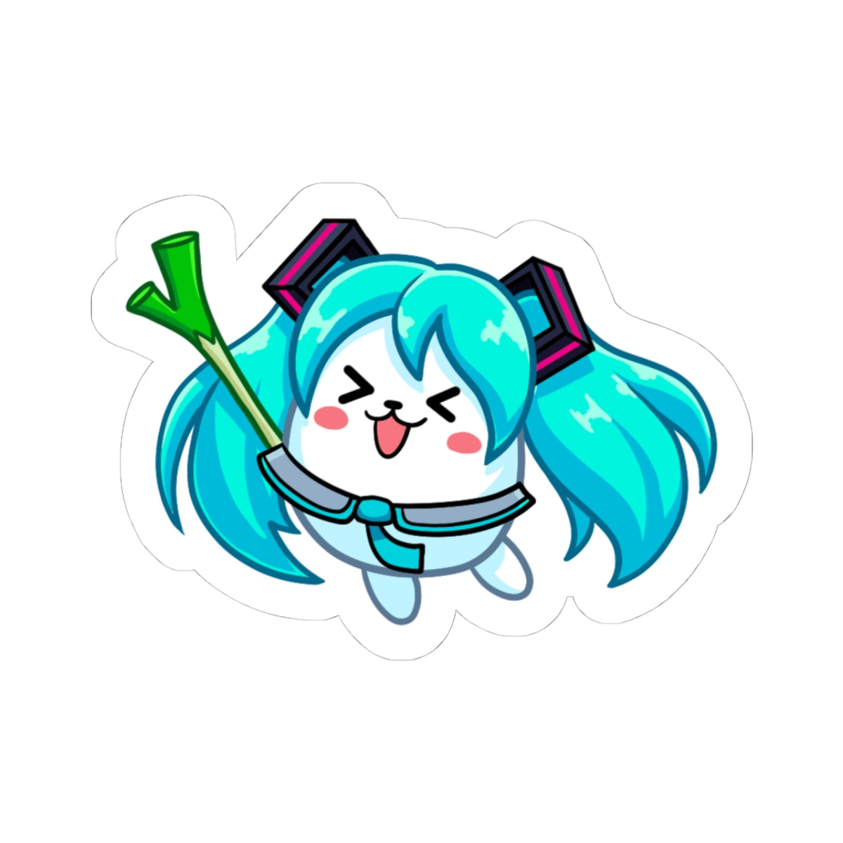 Miku Eggdog Sticker