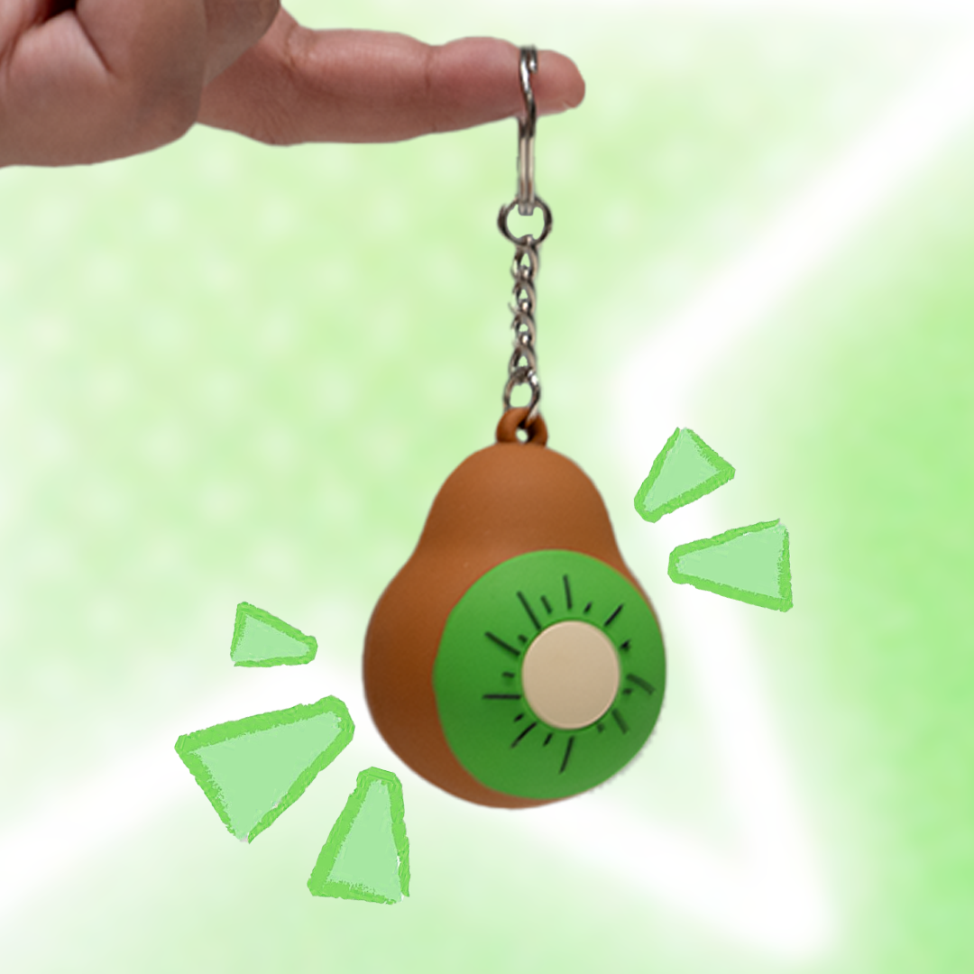 Kiwi Keychain