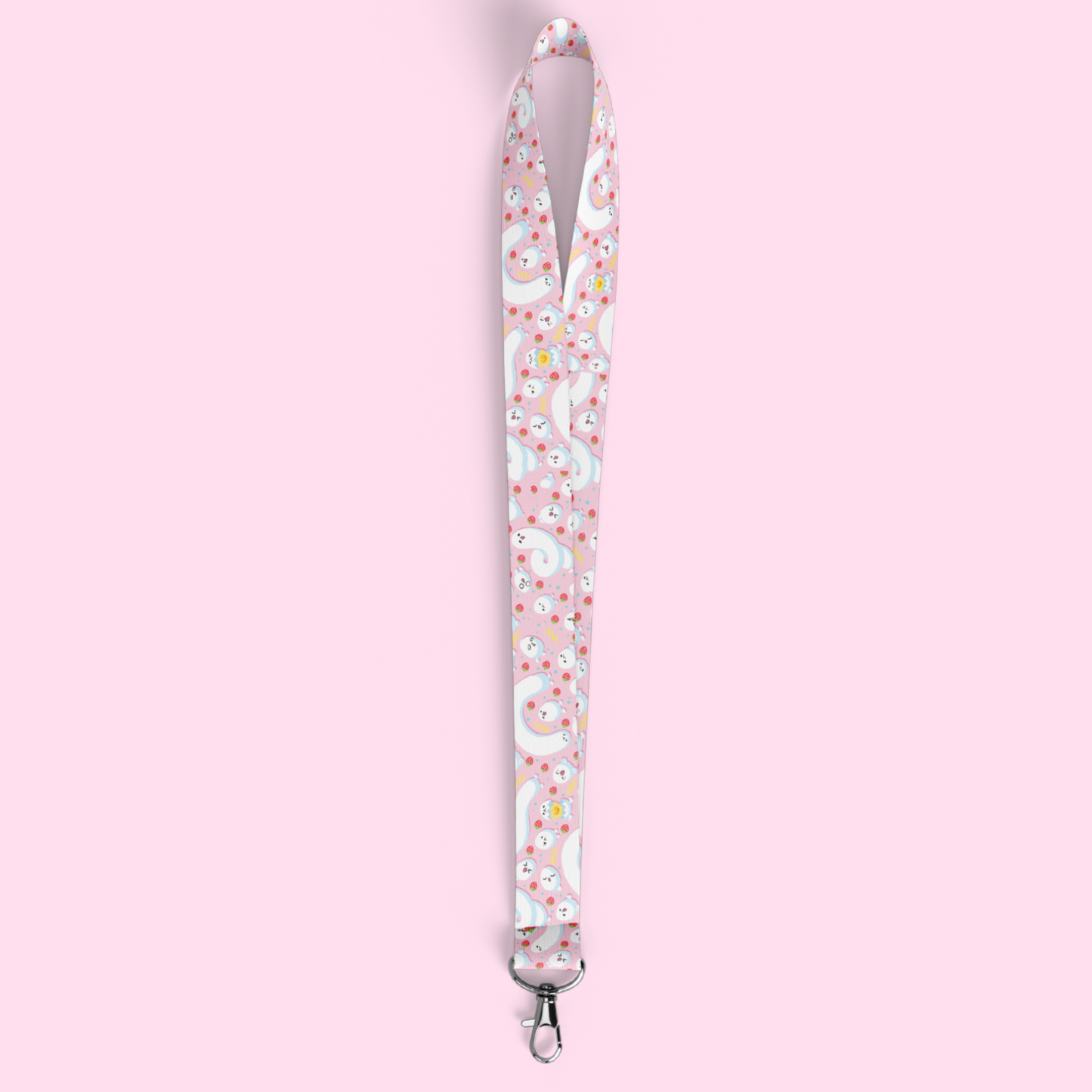 Eggdog Pink Lanyard