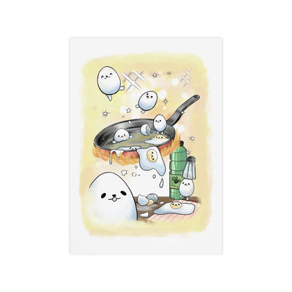 Eggdog Cooking Print