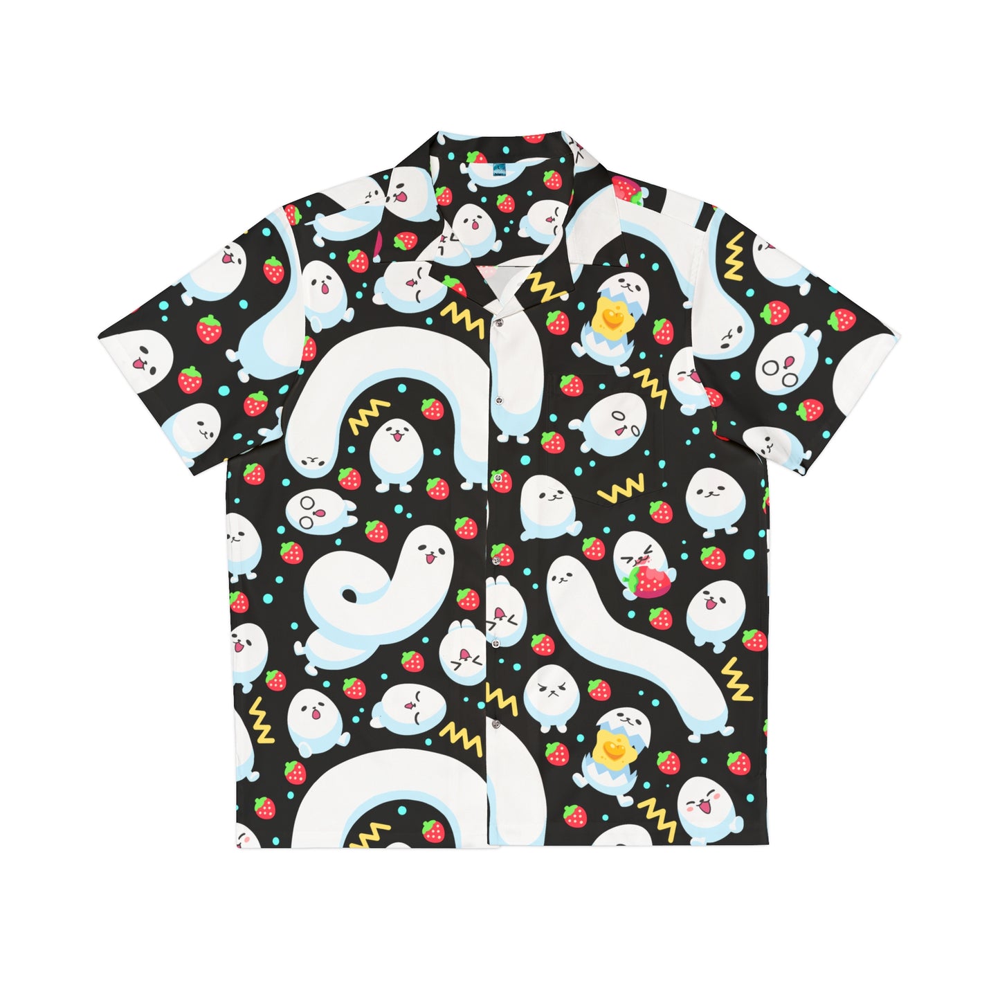 Eggdog Black Button Up Shirt