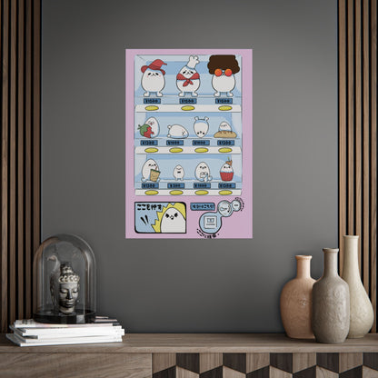 Eggdog Vending Machine Print