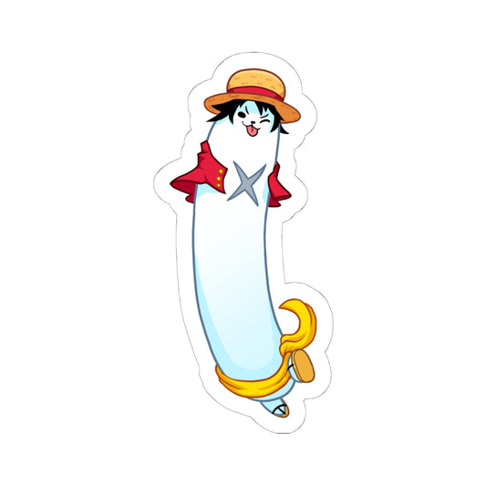 Long Pirate King Eggdog Sticker