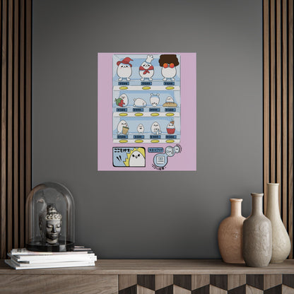 Eggdog Vending Machine Print
