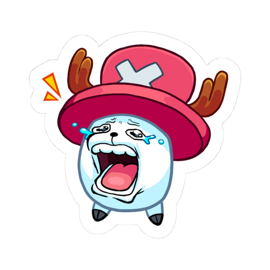 Screaming Chopper Eggdog Sticker