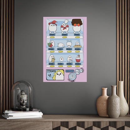 Eggdog Vending Machine Print