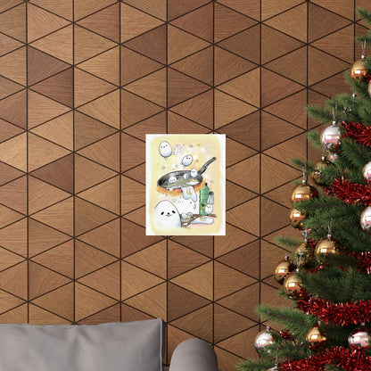 eggdog cooking print