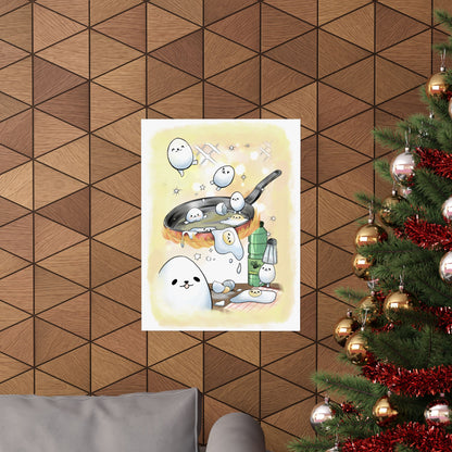 eggdog cooking print