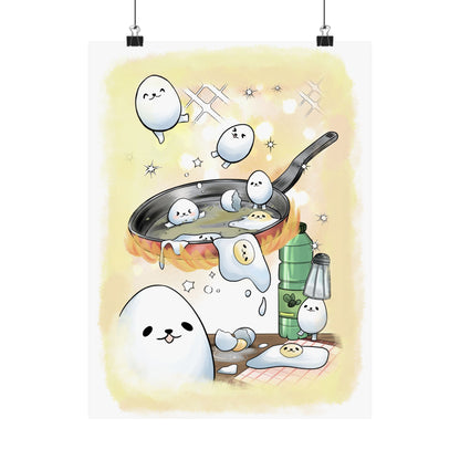 eggdog cooking print