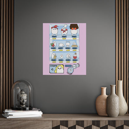 Eggdog Vending Machine Print
