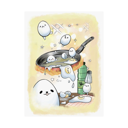 eggdog cooking print