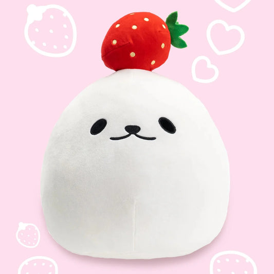 Eggdog Squishy Strawberry Plush