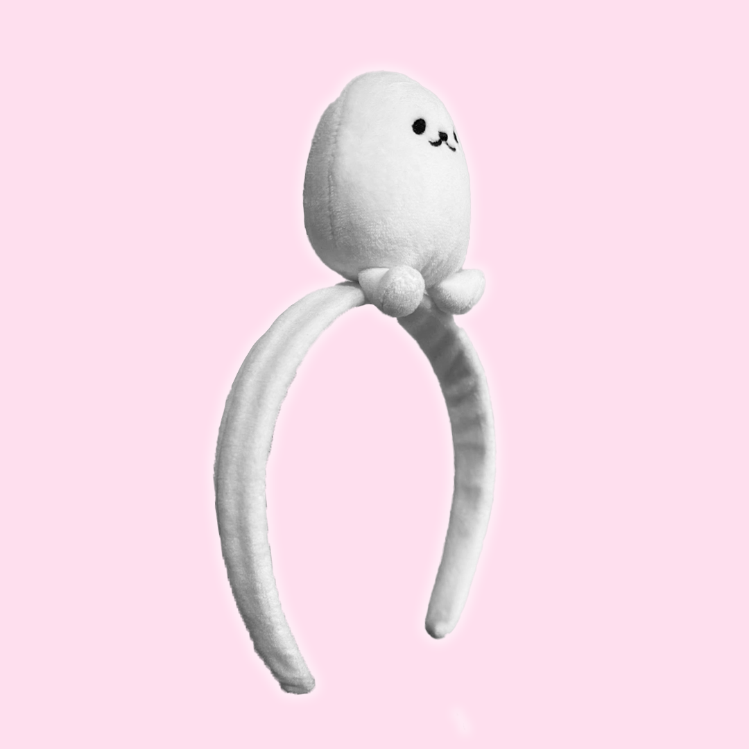 Eggdog Plush Headband